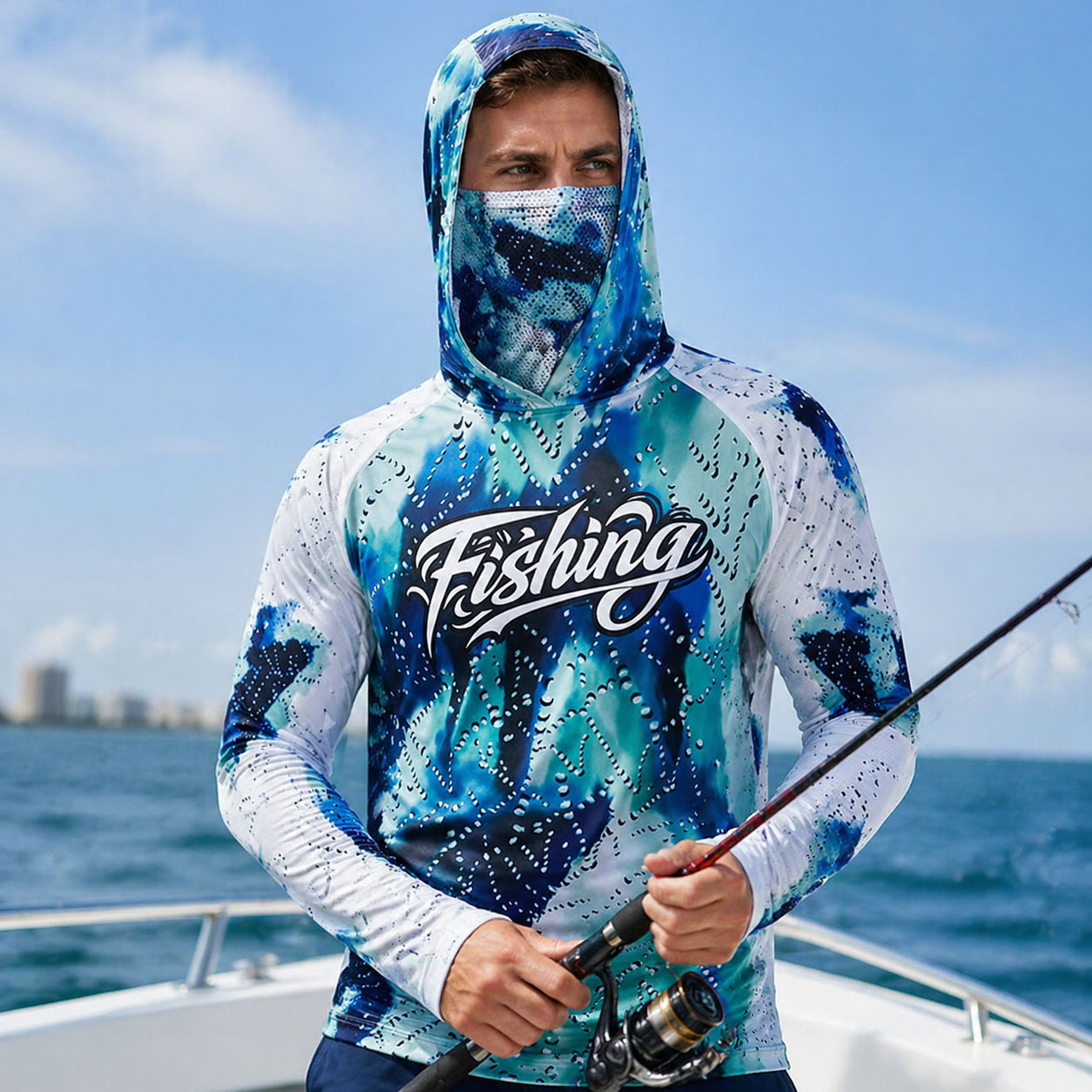Running Gear - Fishing Hood Riding Tops Wear UPF