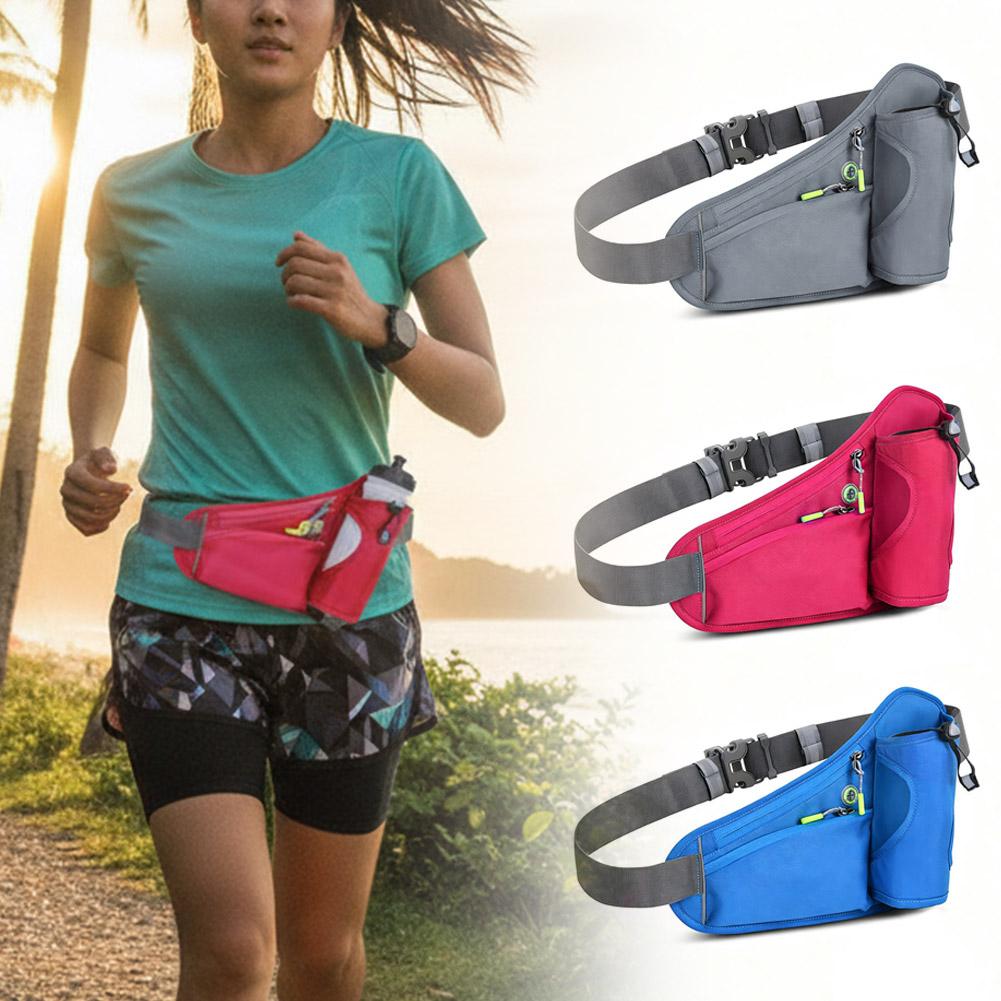 Running Belt Waist - Fanny Pack with Water Bottle Holder
