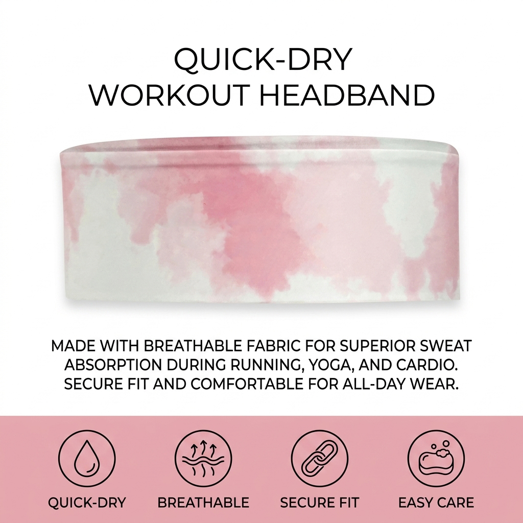 Breathable Sports Headband Swe - Running Gear Headband review and price