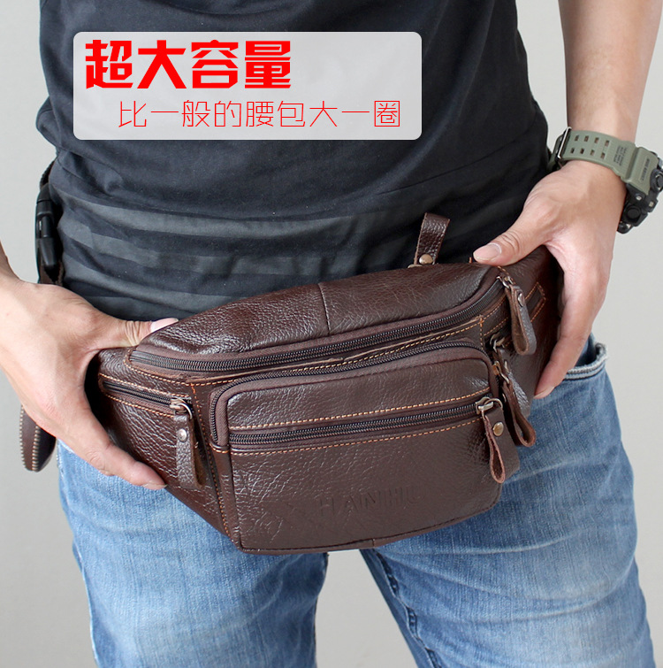 Genuine Cowhide Leather Waist  - Running Belt Waist review and price