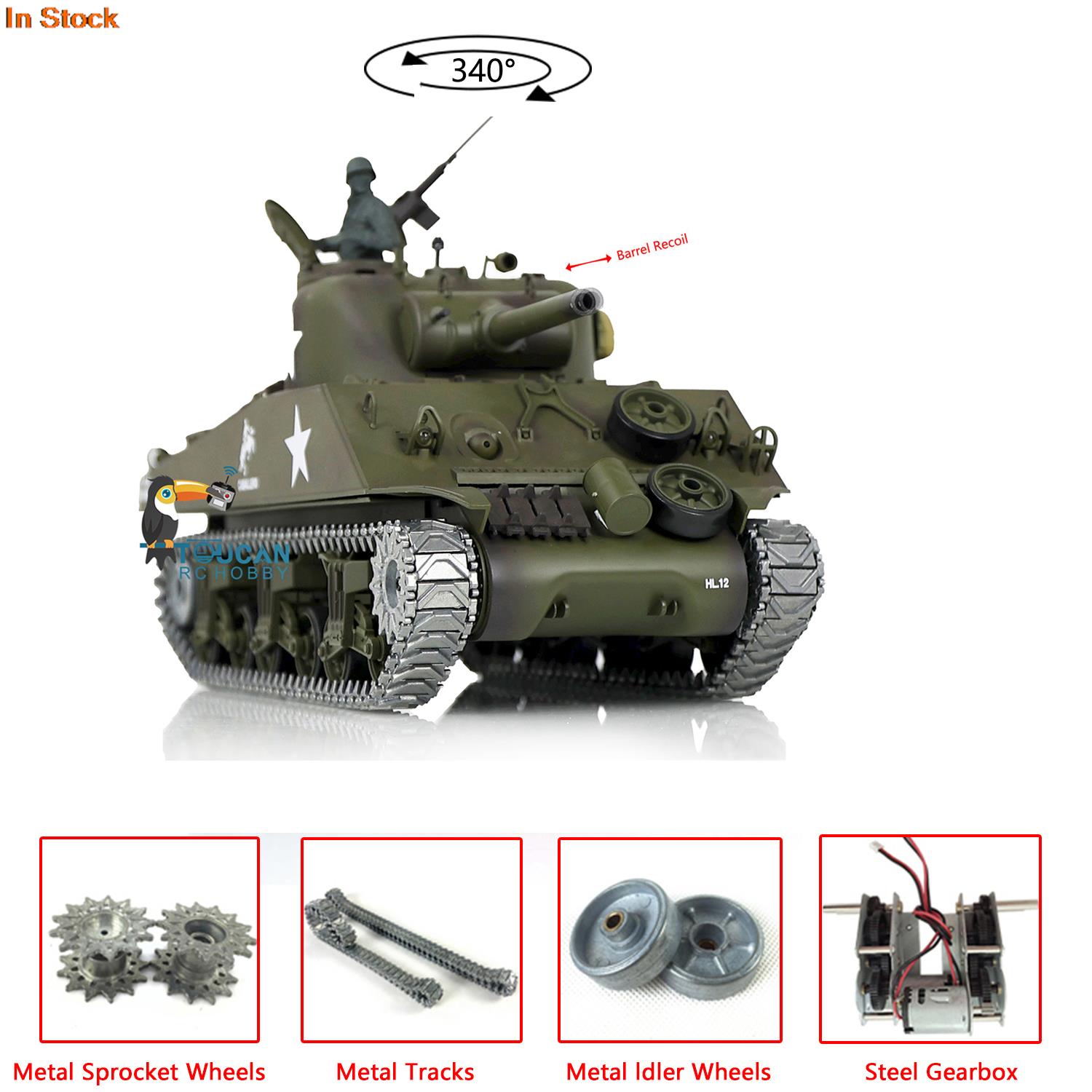 1/16 HENG LONG RC Tank 7.0 Upg - Running Gear Box review and price