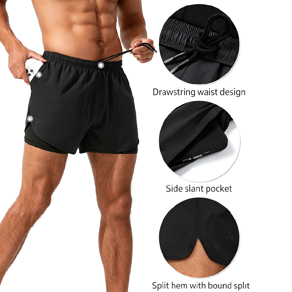 High-Waist 2-in-1 Running Shor - High And Running Gear review and price