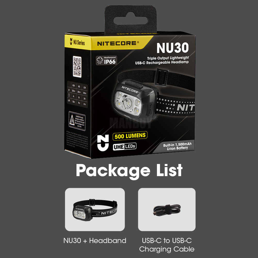 Wholesale Nitecore NU30 1500mA - High And Running Gear review and price