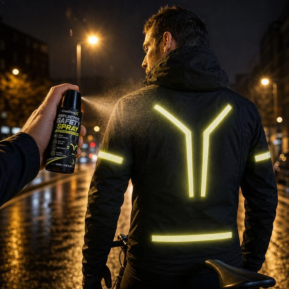 Night Reflective Safety Spray  - High And Running Gear review and price