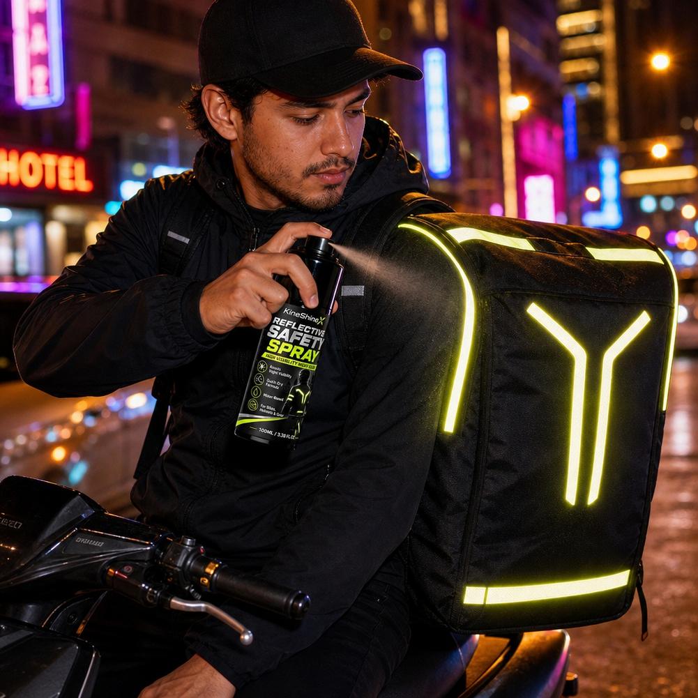 Night Reflective Safety Spray  - High And Running Gear review and price