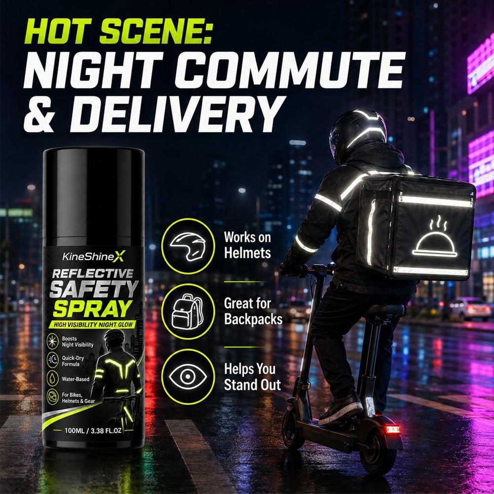 Night Reflective Safety Spray  - High And Running Gear review and price